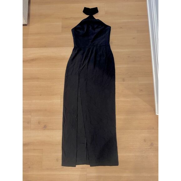 Amanda Uprichard Queen Gown in Black - Women's Large - New without Tags - Picture 5 of 7